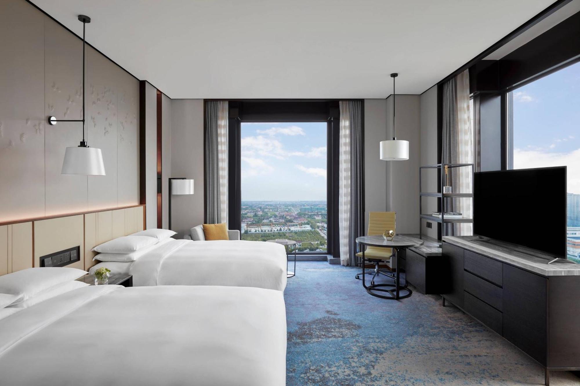 Shanghai Marriott Hotel Pudong South 輝南 エクステリア 写真