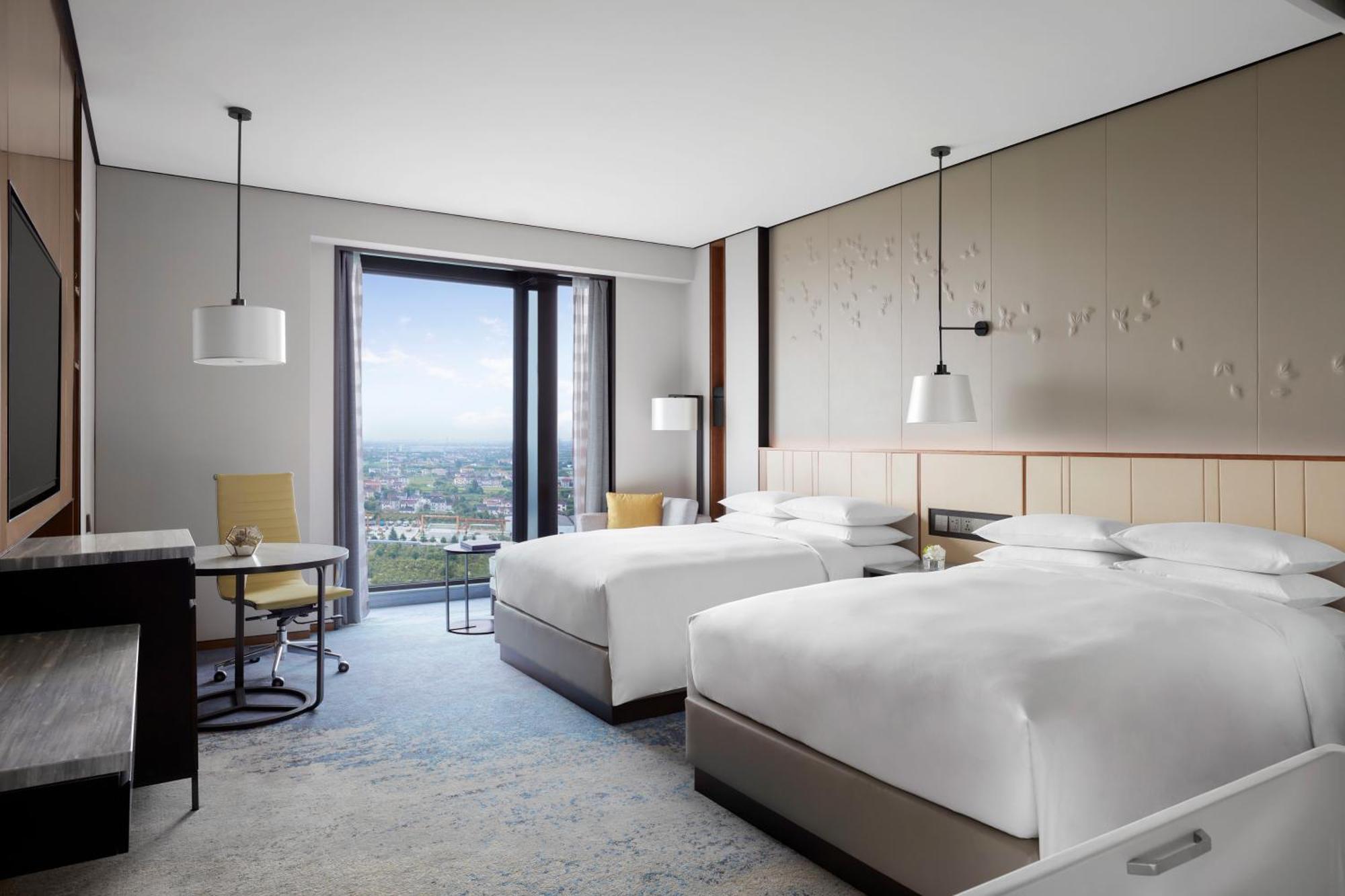 Shanghai Marriott Hotel Pudong South 輝南 エクステリア 写真