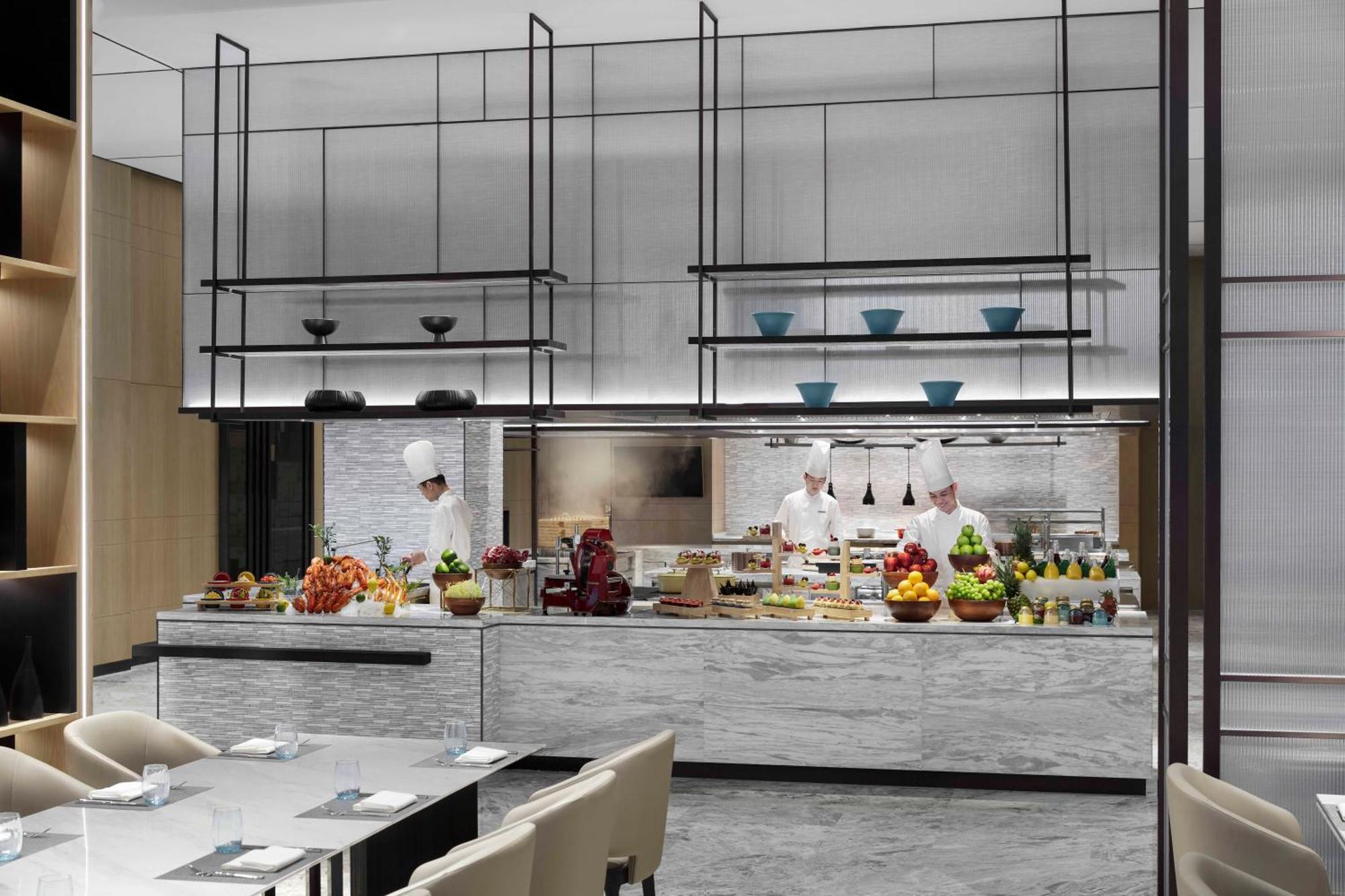 Shanghai Marriott Hotel Pudong South 輝南 エクステリア 写真